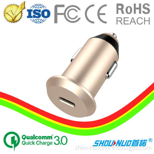 Newest Usb 3.1 Type-c Car Charger,Dual Usb Type C Car Charger,Usb Type-c Car charger